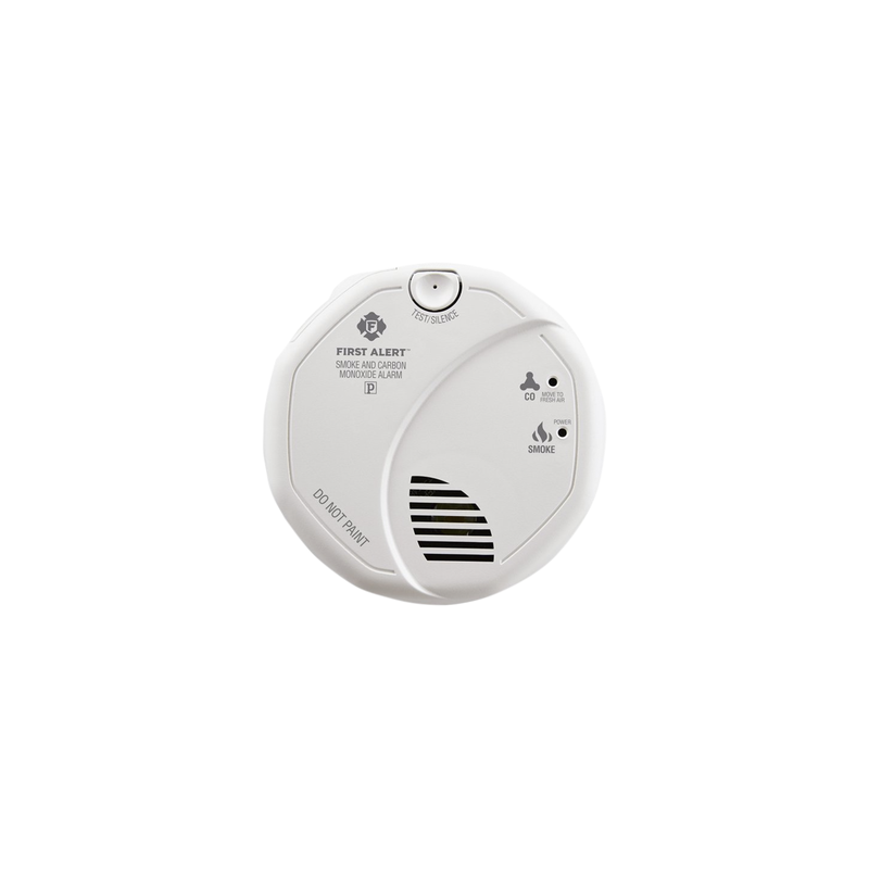 Detector Combo de Humo/CO, 120 Vca, No Requiere Panel, Con Batería de Respaldo, Sensor Inteligente de Falsas Alarmas 