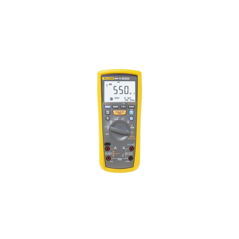 Multímetro de Aislamiento Fluke 1587FC 0.01 MΩ - 2GΩ | Precio México - Envío Inmediato | LM Soluciones
