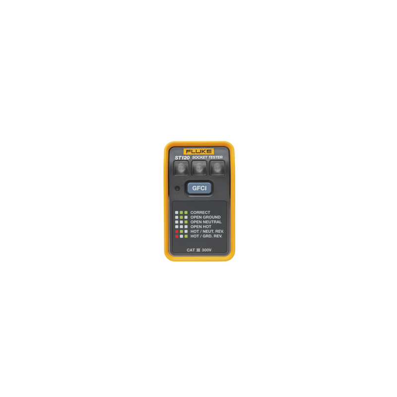 Probador de Tomacorriente GFCI Fluke ST120 | Precio México - Envío Inmediato | LM Soluciones