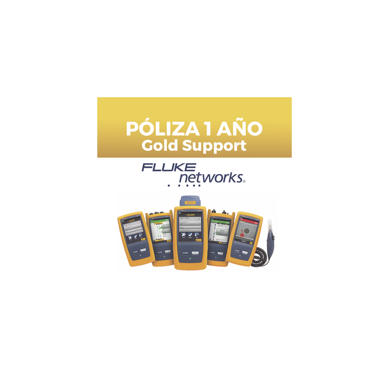 Soporte Gold 1 Año Certificador DSX2-5000INT FLUKE NETWORKS