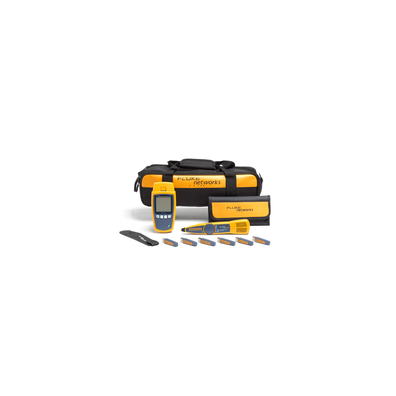 Kit MicroScanner PoE Fluke Networks Verificador de Red | Precio México - Envío Inmediato | LM Soluciones
