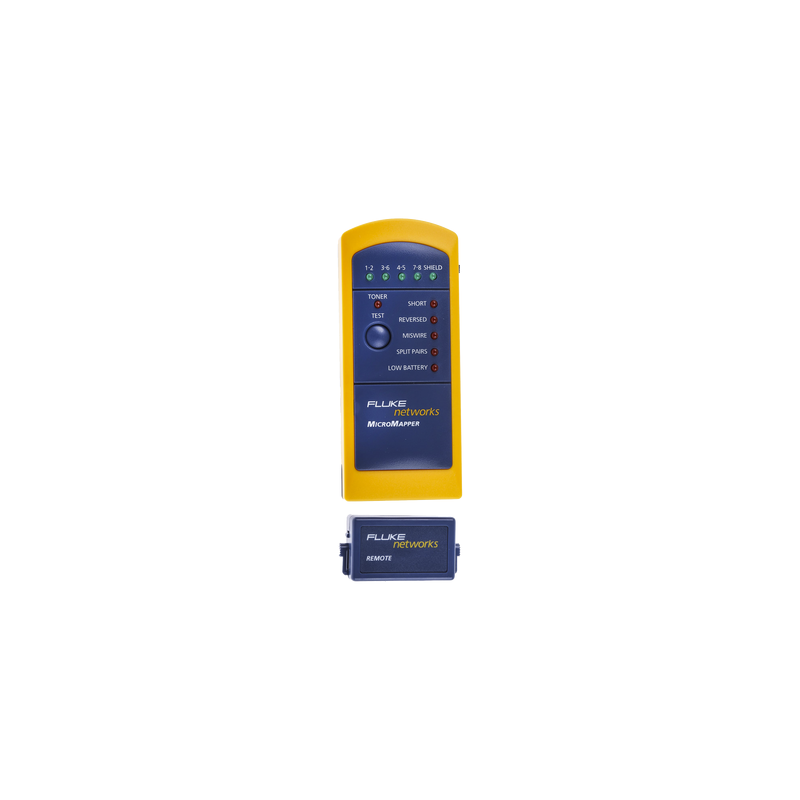 Probador MicroMapper Fluke Networks - Verificación Cableado  | Precio México - Envío Inmediato | LM Soluciones