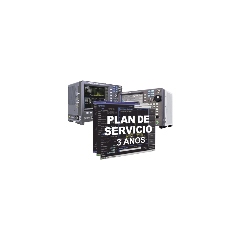 Opción Plan de Servicio para 3 Años en Analizadores R8000 /R8100.