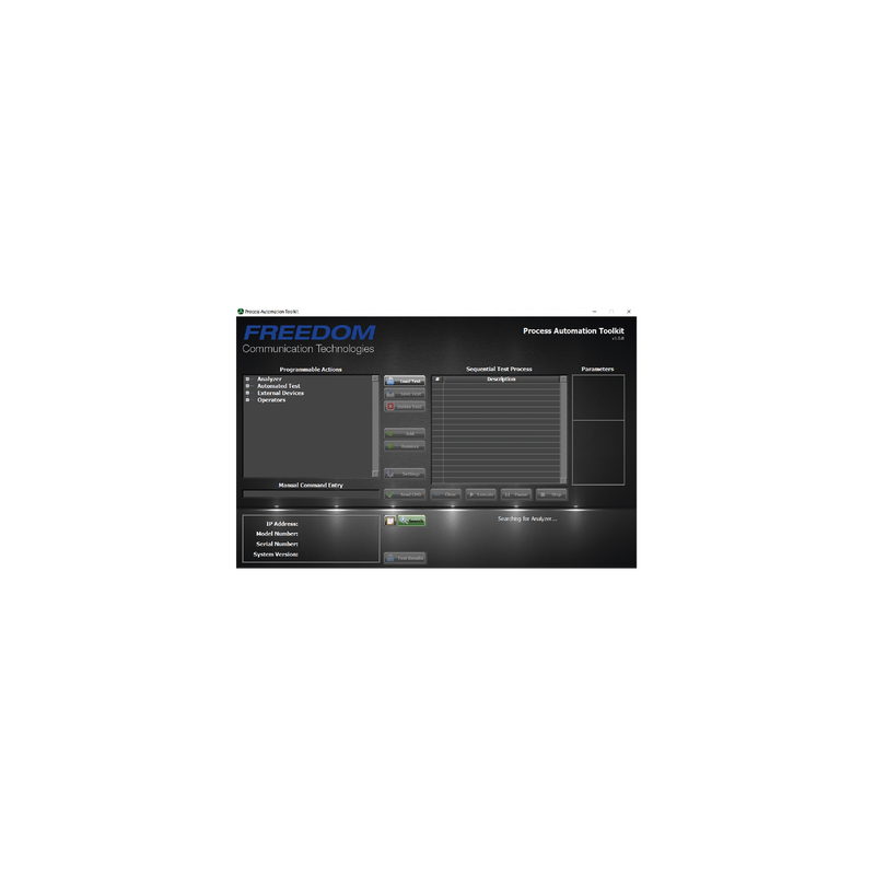 Kit de Herramientas en Software para Automatización de Procesos en Analizadores FREEDOM.