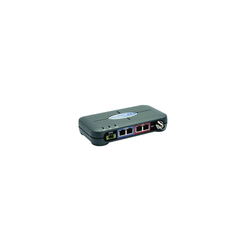 Radio Industrial para enviar datos, hasta 867 kbps, 900 MHz, con puerto Ethernet y Serial