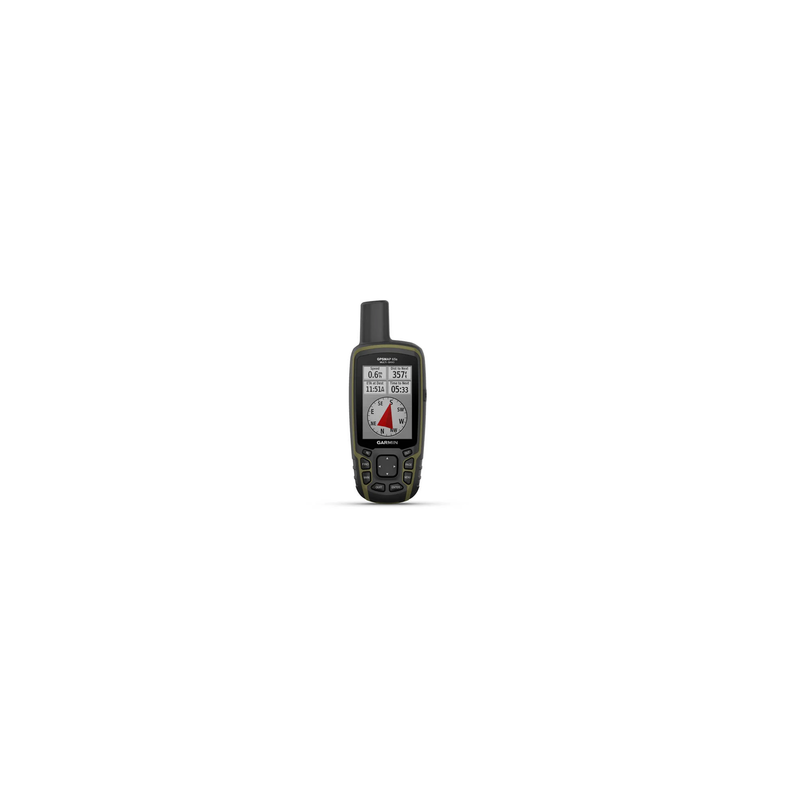 GPSMAP 65S Portátil para Actividades Outdoor / Pantalla TFT Transflectiva 2.6 Pulgadas / Resolución 160x240 Pixeles / Brújula de 3 Ejes / Altímetro Barométrico / Compatible con GPS, GLONASS, Galileo, QZSS / Memoria 16 GB