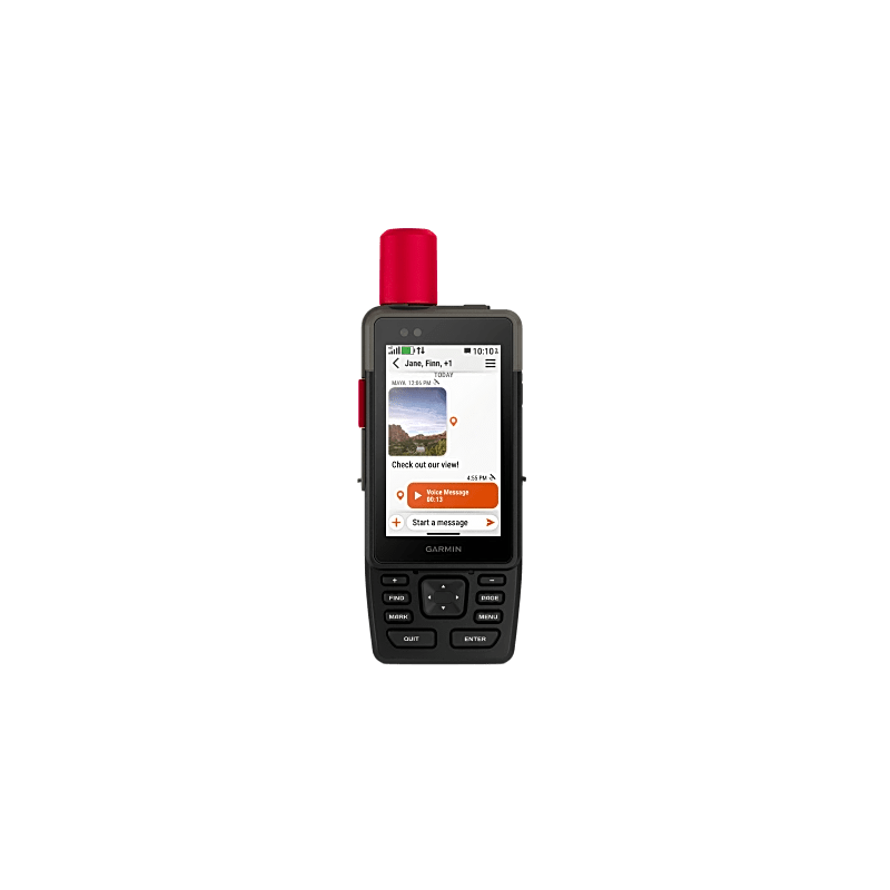 GPS Táctico Multifuncional H1i Plus / Pantalla TFT Transflectiva 3.5" / Multibanda / GPS+Galileo+BeiDou+QZSS+IRNSS / Cámaras Frontal 5MP + Trasera 8MP / IP67 MIL-STD-810 / Batería 48h inReach / 64GB Memoria
