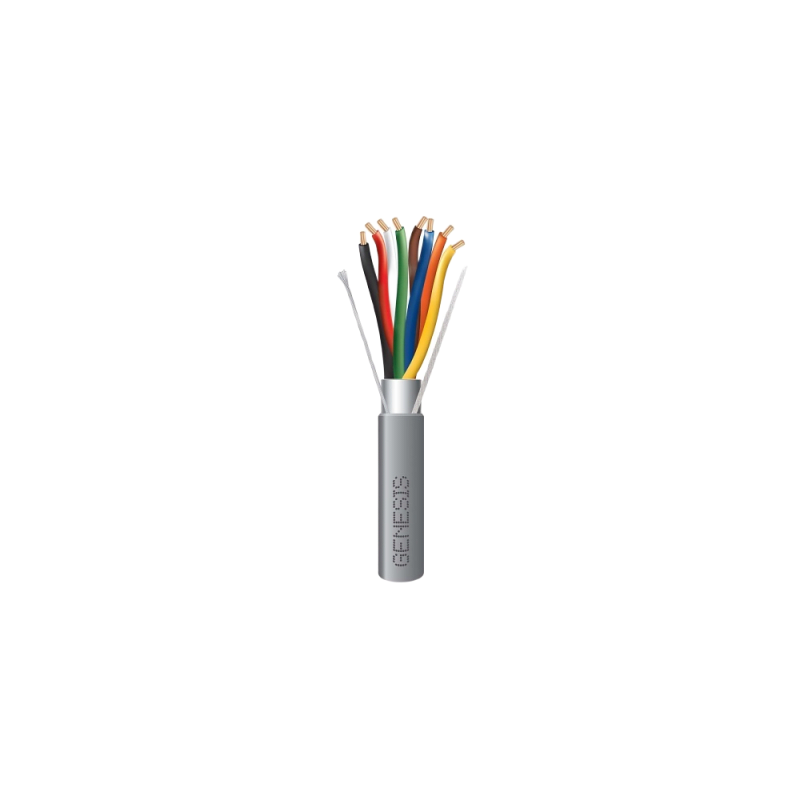 Bobina Cable Cobre 8x22 AWG Blindado CMR-CL3R 305m GENESIS