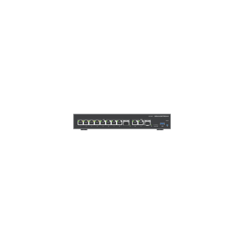 Firewall NGFW Router PBX IP Switch 10 Puertos PoE Grandstrea | Precio México - Envío Inmediato | LM Soluciones