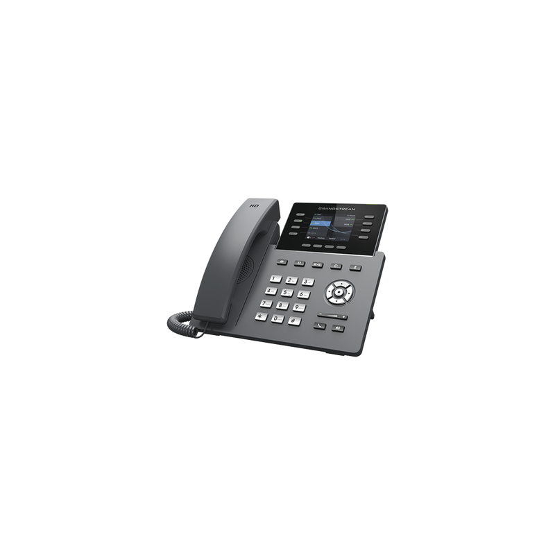 Teléfono IP Wi-Fi GRANDSTREAM 8 líneas SIP con pantalla a co