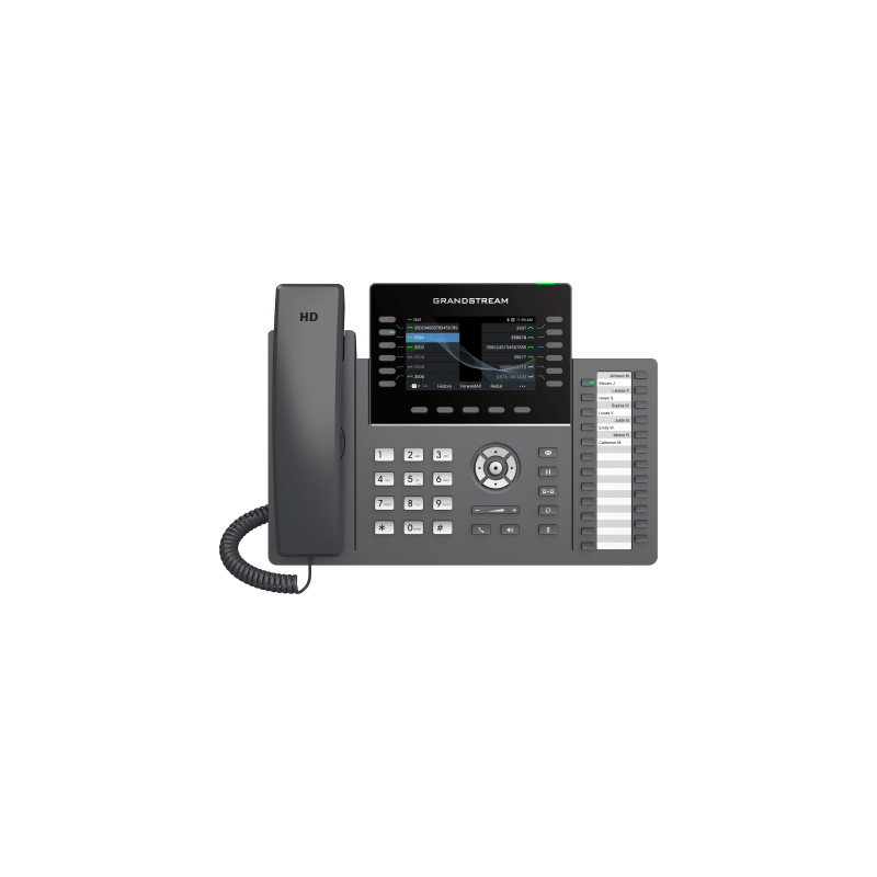 Teléfono IP Profesional Grandstream 12 líneas WiFi 6 PoE | Precio México - Envío Inmediato | LM Soluciones