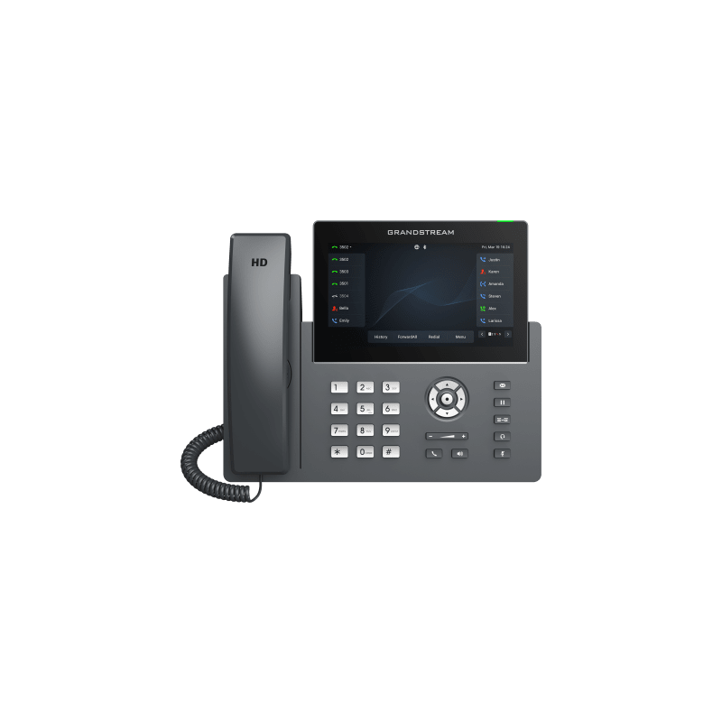 Teléfono IP Grandstream GRP2670 12 Líneas SIP PoE | Precio México - Envío Inmediato | LM Soluciones