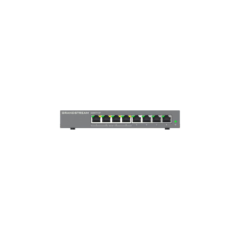 Switch Administrable Capa 2 Lite Grandstream 8 Puertos Gigab