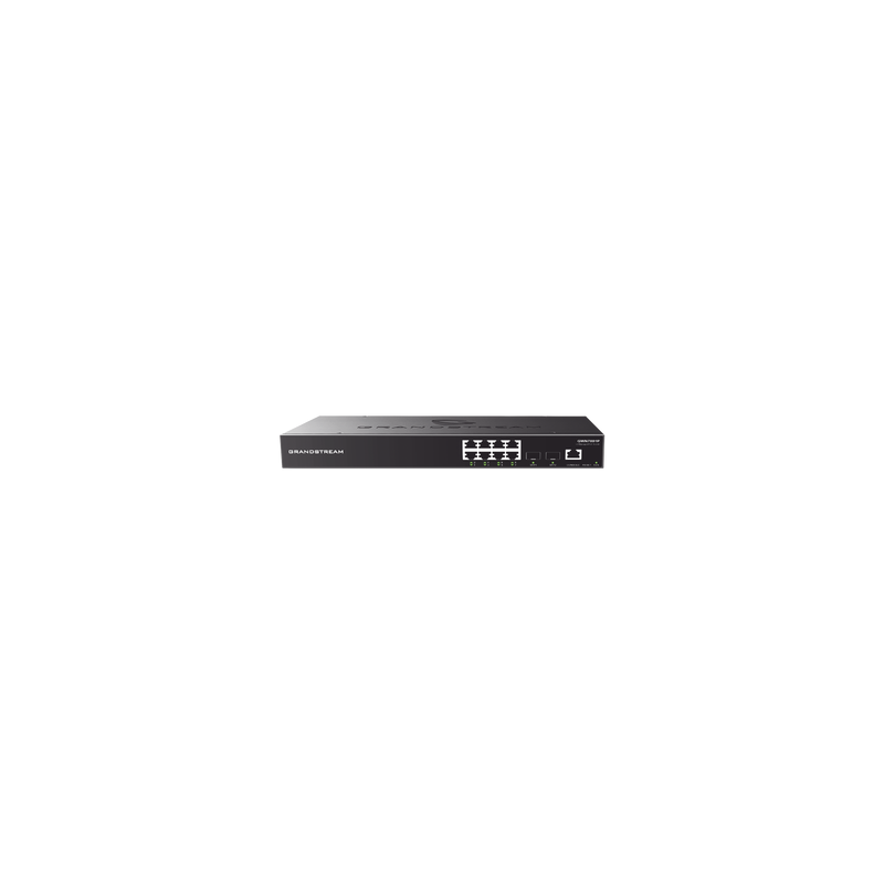 Switch PoE+ Gigabit 8 Puertos + 2 SFP Uplink Grandstream | Precio México - Envío Inmediato | LM Soluciones