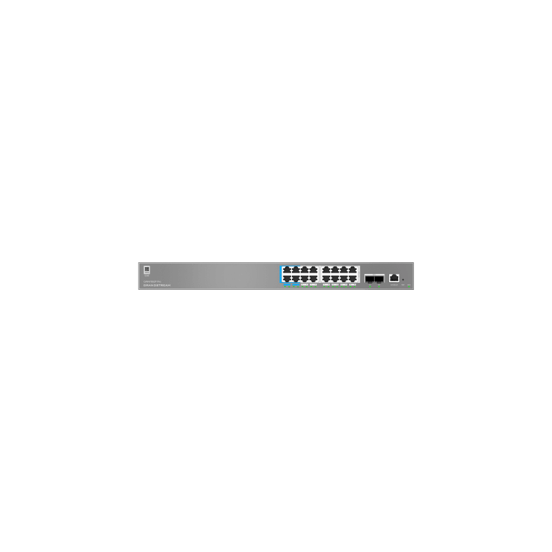 Switch L2++ 16 Puertos PoE 250W Grandstream GWN7802P-PRO | Precio México - Envío Inmediato | LM Soluciones