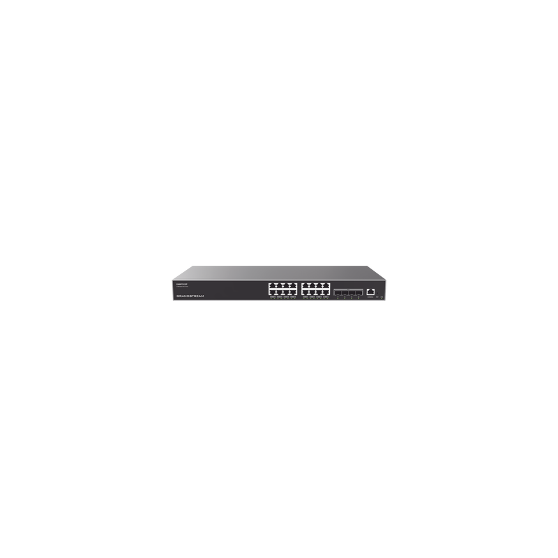 Switch Capa 3 PoE+ Administrable Grandstream 16 Puertos Giga