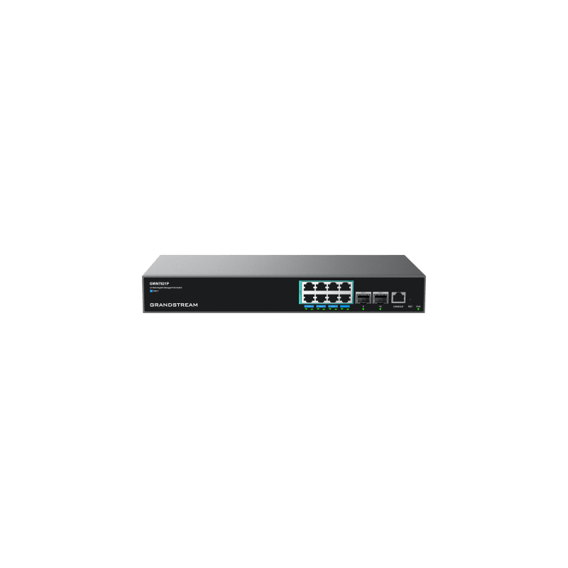 Switch PoE Multigigabit Capa 3 Grandstream 8 puertos 2.5G