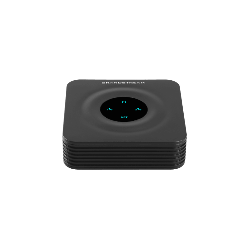 Adaptador de Teléfonos Analógicos ATA / 2 Puertos FXS (Conectar Teléfono Análogo) / Soporta 2 Perfiles SIP / Ethernet 10/100Mbps / Seguridad TLS y SRTP / Conferencia de Voz 3 Vías /