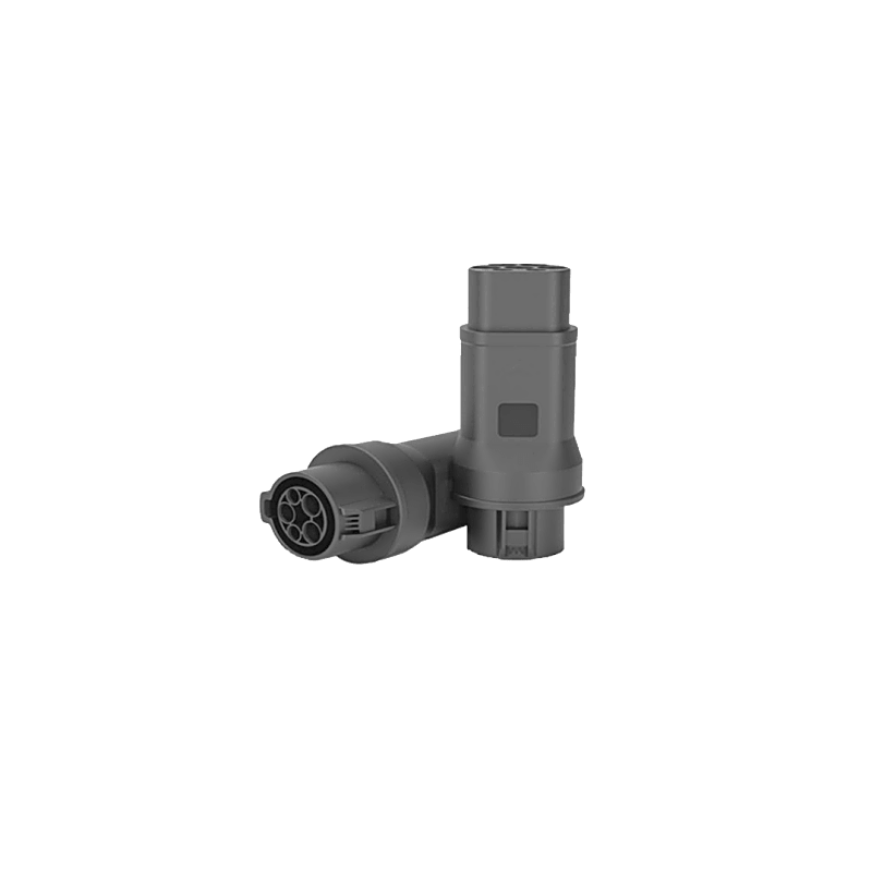 Adaptador de Conector EV Tipo 1 a Tipo 2 