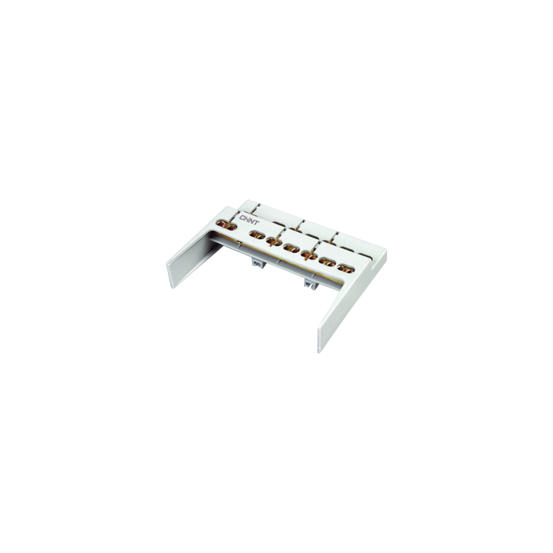 Soporte + Barra de Conexión 4 MOD IP40 CHINT | Precio México - Envío Inmediato | LM Soluciones