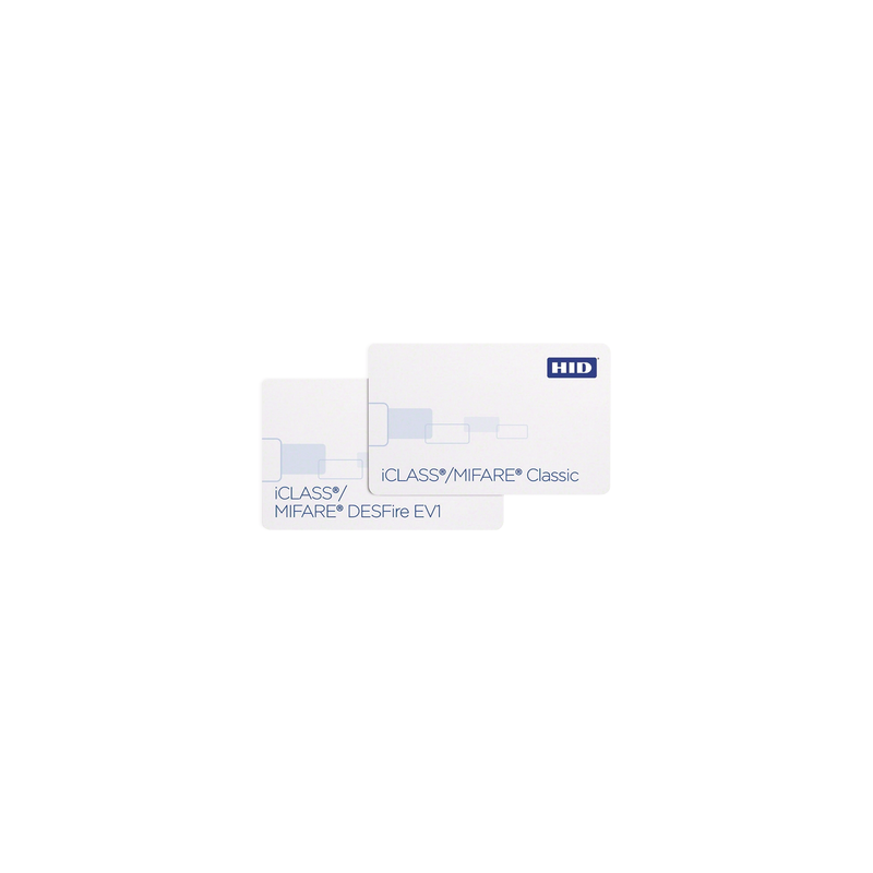 Tarjeta DUAL iClass + Mifare HID PVC Compuesto