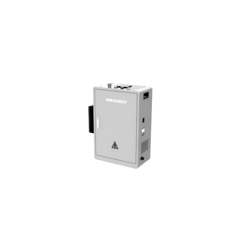 Estación de Carga para Robots Móviles / 48 VDC / 60 A Máximo / Carga Rápida 2 Horas / Pantalla Táctil / Protecciones Múltiples / Montaje Lateral / Dimensiones 675x291x783 mm (26.57x11.46x30.83 in)