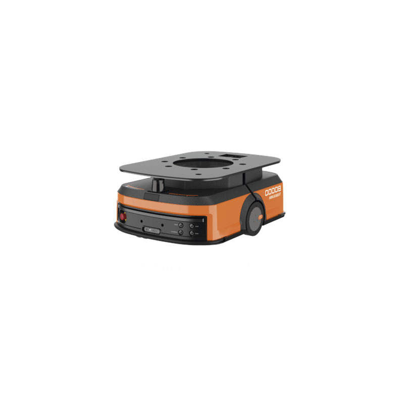 Robot Móvil Autónomo MR-Q2-400CE-D(HI) / Capacidad de Carga 400 kg / Navegación por Códigos de Barras 2D / Velocidad 2 m/s / Batería LiFePO4 48V / Carga Rápida 1.5 h / Protección Láser y Mecán