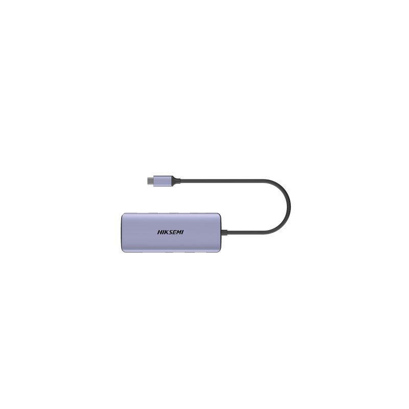 Hub USB-C 8 en 1 Hiksemi 4K Carga 100W | Precio México - Envío Inmediato | LM Soluciones