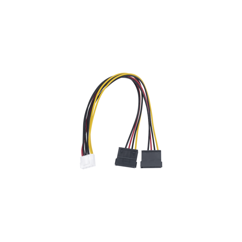 Cable SATA Doble para DVR 25cm Hikvision Epcom | Precio México - Envío Inmediato | LM Soluciones