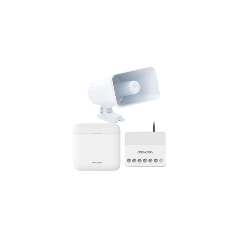 Kit Alarma AX PRO con Sirena 30W Hikvision | Precio México - Envío Inmediato | LM Soluciones