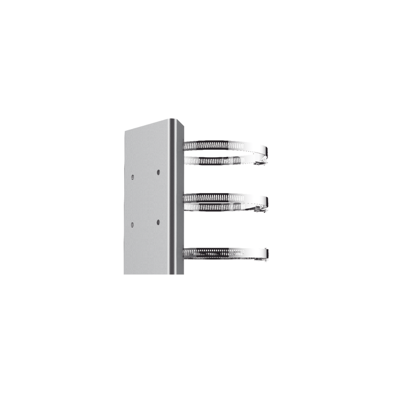Montaje de Poste para PTZ Hikvision Acero Inoxidable | Precio México - Envío Inmediato | LM Soluciones