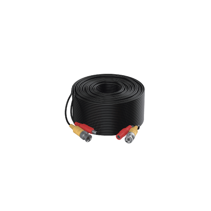 Cable Coaxial Siames Mini RG59 10m para CCTV Hikvision | Precio México - Envío Inmediato | LM Soluciones