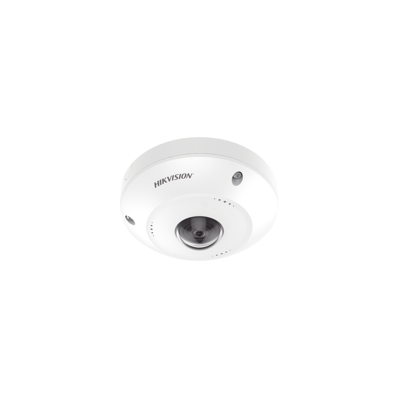 Cámara Fisheye IP 4MP HIKVISION Exterior IK10 | Precio México - Envío Inmediato | LM Soluciones