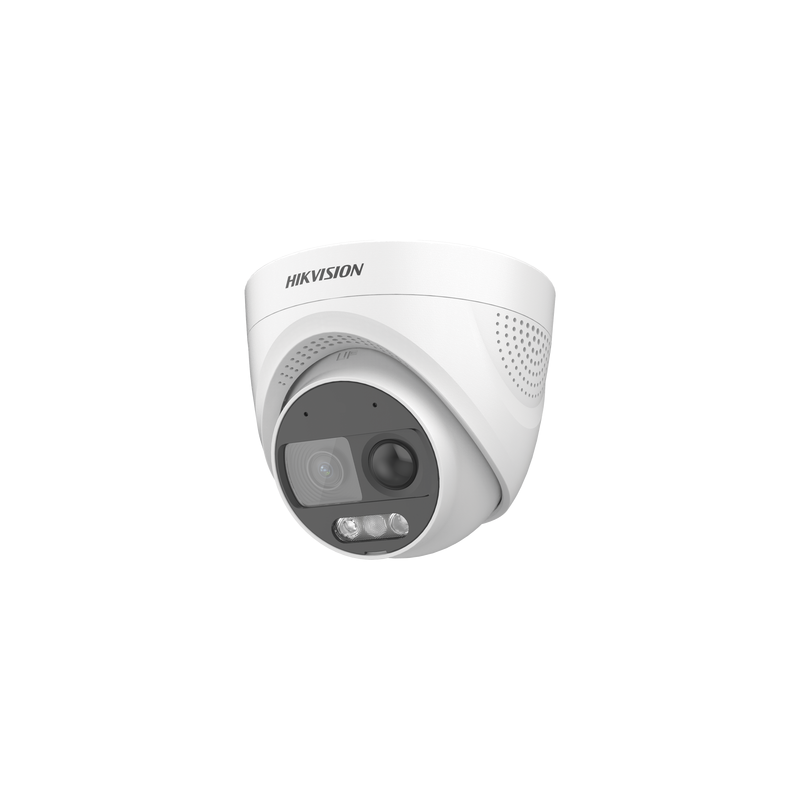 Cámara Turret Hikvision 2MP PIR Sirena y Estrobo IP67 | Precio México - Envío Inmediato | LM Soluciones