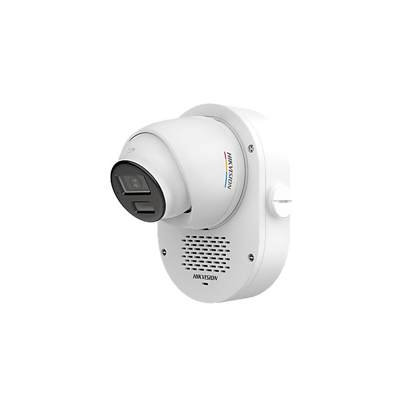Cámara Turret HIKVISION 2MP Color 24/7 Audio Sirena IP67