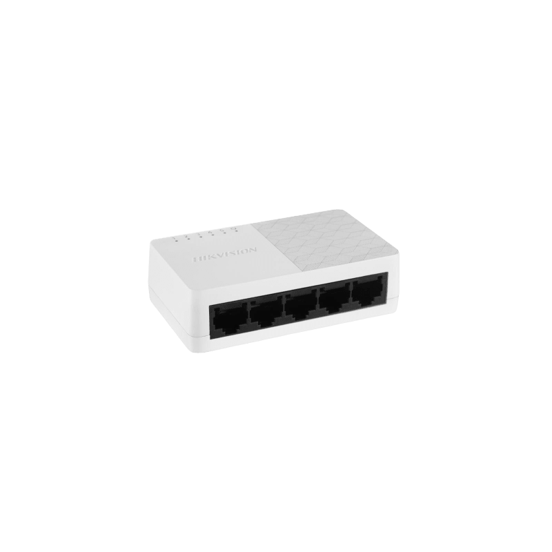 Switch Gigabit No Administrable 5 Puertos Hikvision