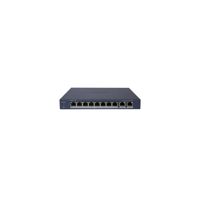 Switch PoE+ Gigabit Administrable 8 Puertos Hikvision | Precio México - Envío Inmediato | LM Soluciones