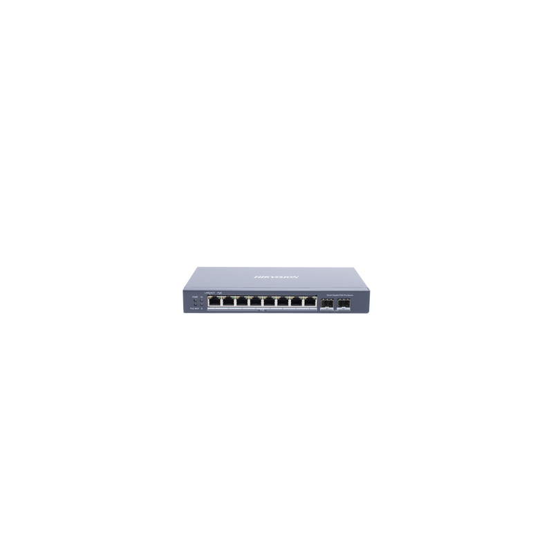 Switch PoE+ Administrable Hikvision 8 Puertos | LM Solucione | Precio México - Envío Inmediato | LM Soluciones