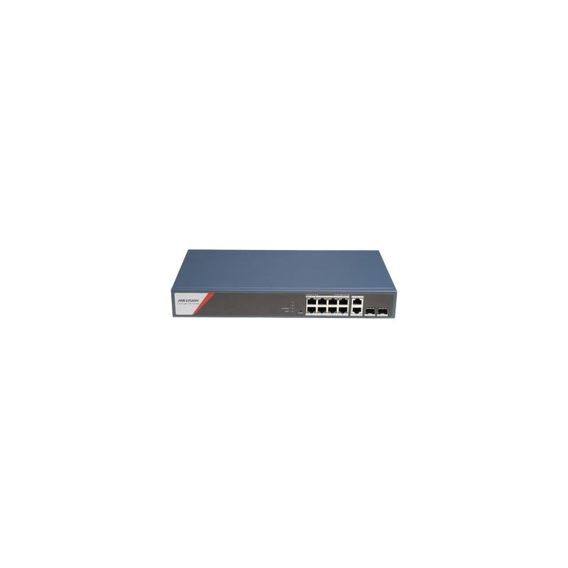 Switch Administrable PoE+ Hikvision 8 Puertos Gigabit | Precio México - Envío Inmediato | LM Soluciones
