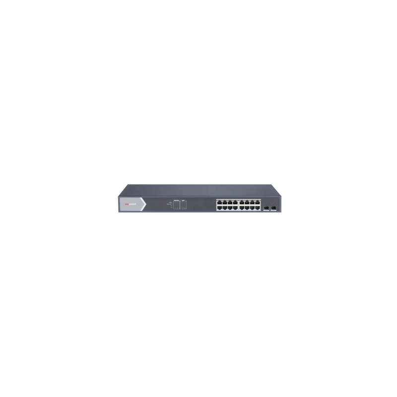 Switch Gigabit PoE+ 16 puertos HIKVISION administrable nube | Precio México - Envío Inmediato | LM Soluciones