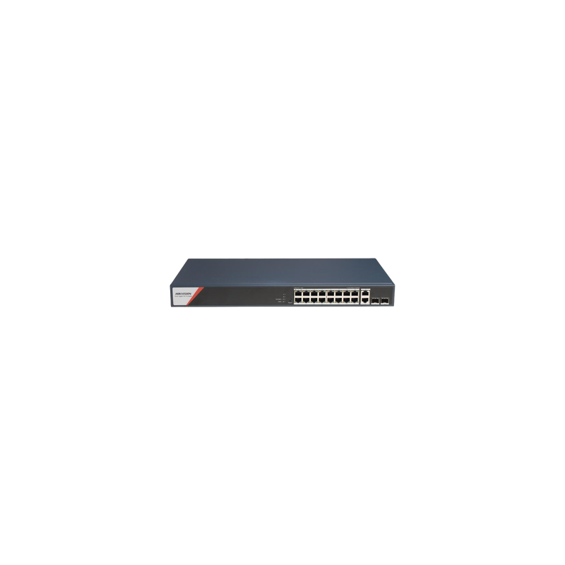 Switch PoE+ Hikvision 16 Puertos Gigabit Administrable | Precio México - Envío Inmediato | LM Soluciones