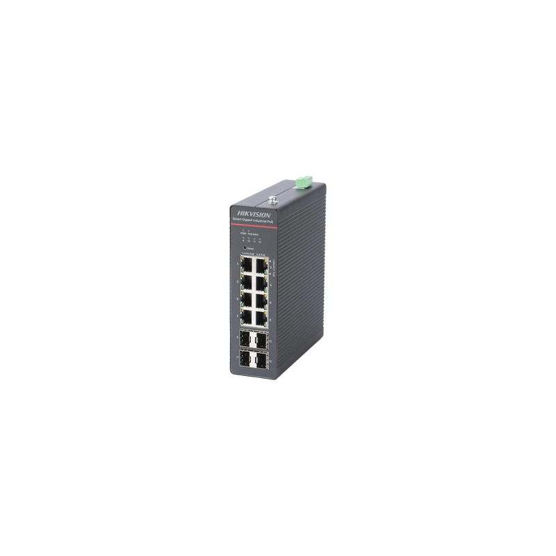 Switch Industrial Hikvision PoE+ Administrable 300W | Precio México - Envío Inmediato | LM Soluciones