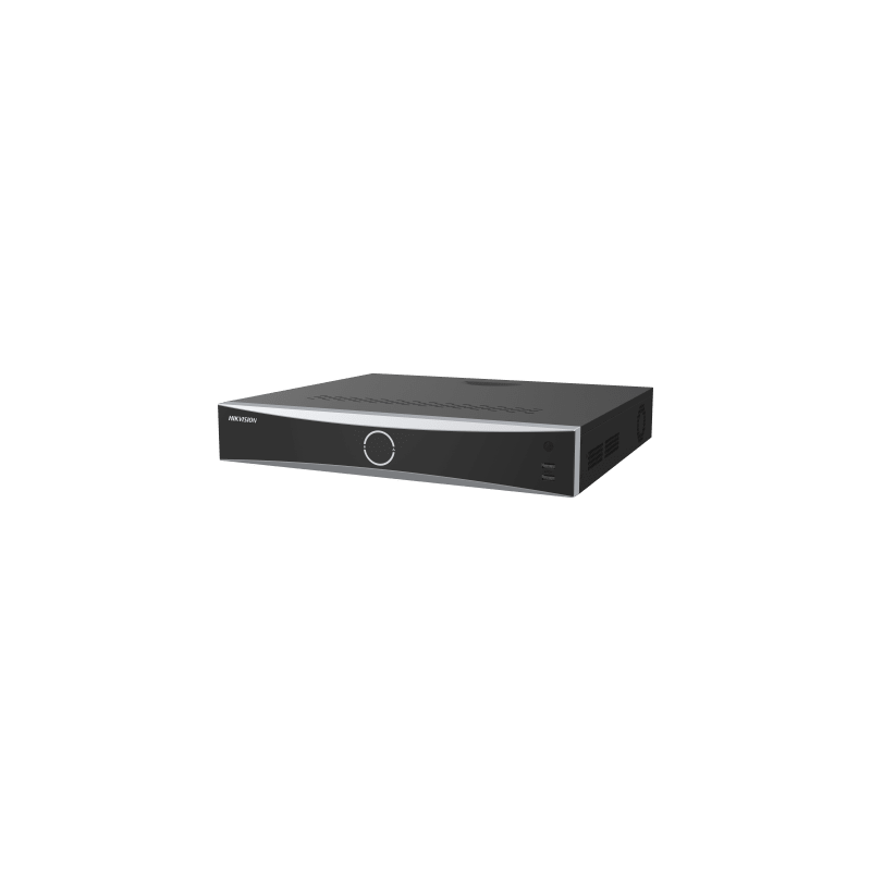 NVR HIKVISION 32 canales 8K AcuSense, 16 PoE+, 4 bahías | Precio México - Envío Inmediato | LM Soluciones