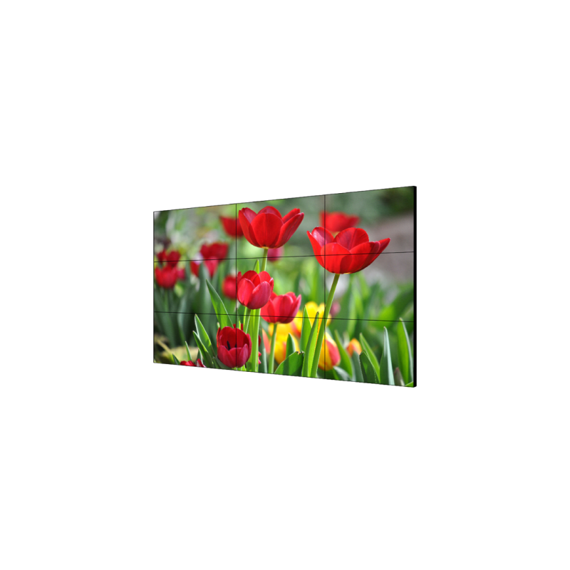 Pantalla LCD 55" para Videowall / Entrada HDMI - VGA - DVI - DP / Monitor Robusto / Bisel Delgado (3.5 mm) / Daisy Chain (Conexion en Cadena sin Software)