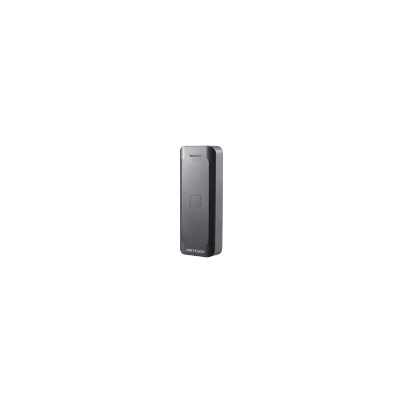 Lector Tarjetas Proximidad Hikvision IP65 Wiegand Delgado | Precio México - Envío Inmediato | LM Soluciones
