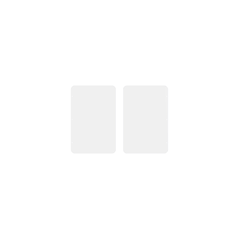 Kit Aletas Acrílico Hikvision para Torniquetes DS-K3B220 | Precio México - Envío Inmediato | LM Soluciones