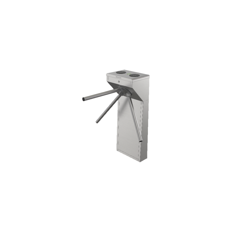 Torniquete Trípode Bidireccional de Acero Inoxidable SUS304 / 2 Millones MCBF  / Apertura en Caso de Emergencia / Integrable con cualquier Sistema de Control de Acceso / Indicadores LED de Entrada-Salida 