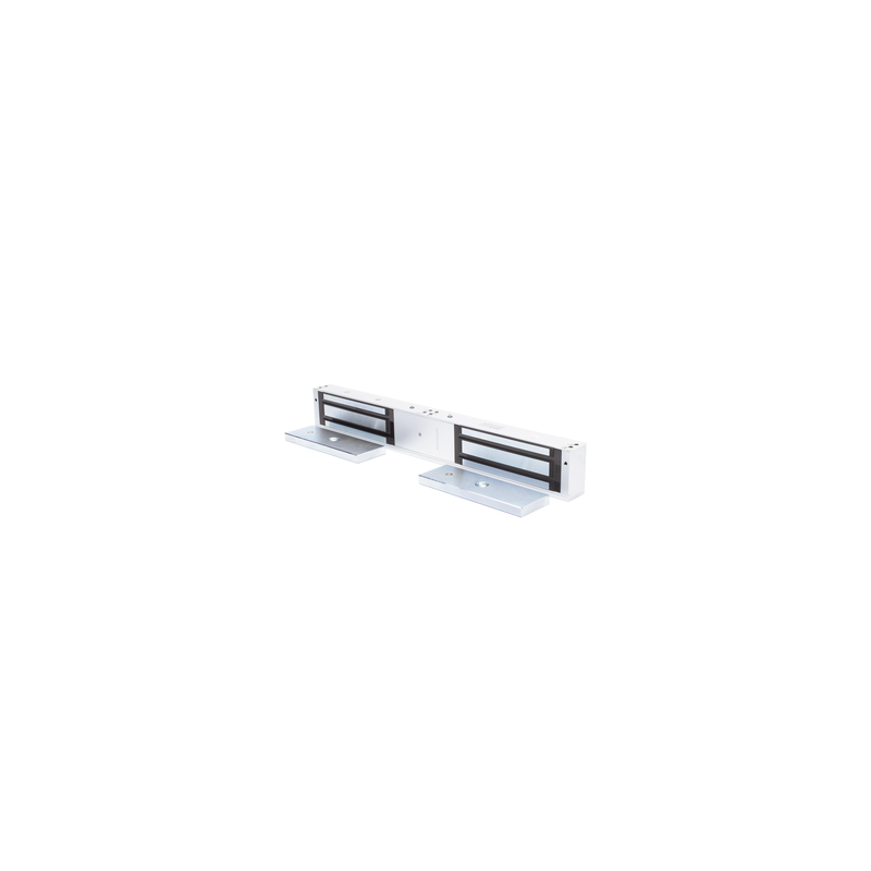 Chapa Magnética para Doble Puerta / Puerta Antifuego / Soporta 1200 Lbs (500 Kg) / Indicador LED