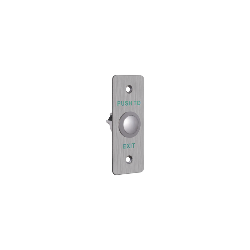 Botón de Salida Metálico Hikvision Rectangular | Precio México - Envío Inmediato | LM Soluciones