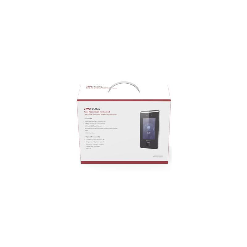Kit Control Acceso Hikvision Lector Rostros QR Tarjetas Huel | Precio México - Envío Inmediato | LM Soluciones